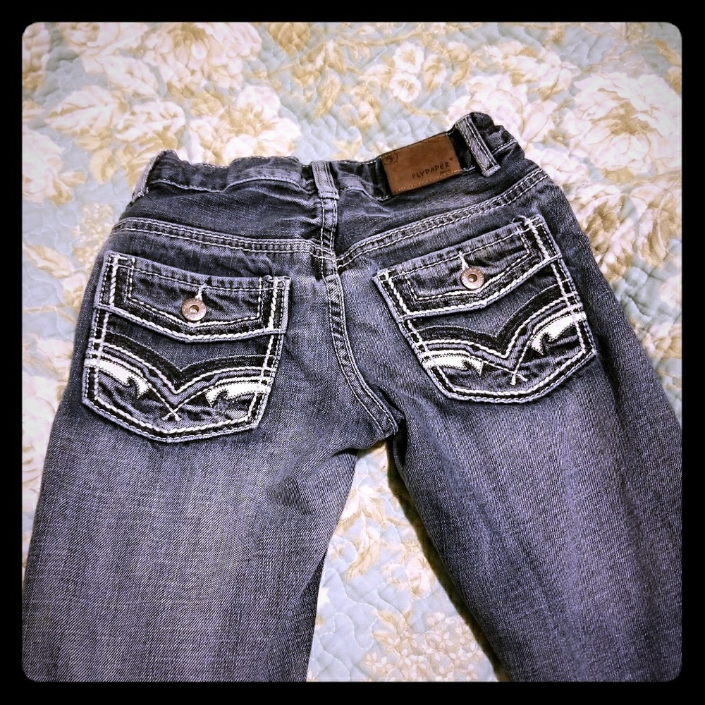 Boys size 10 jeans bootcut slim